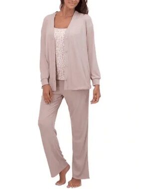 Live2Lounge Ladies' 3-piece Lounge Pajama Set